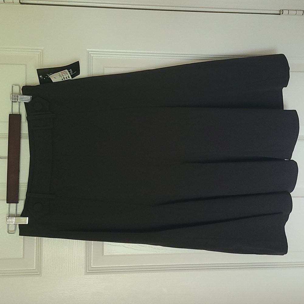 Bali Brown Midi Skirt - Size 6 - NWT
